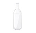 Glass beer bottle. soda bottle. glass processing